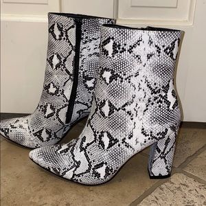 Snakeskin Boots